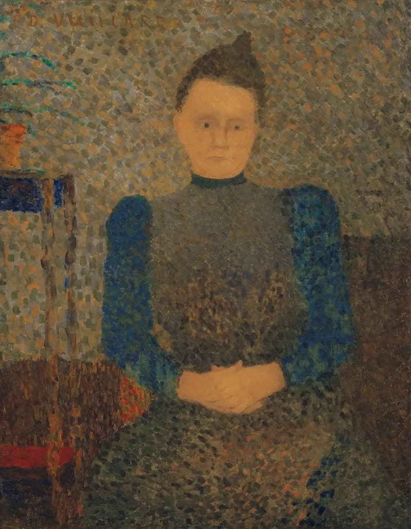 Marie Vuillardin kaaviomainen muotokuva - Édouard Vuillard
