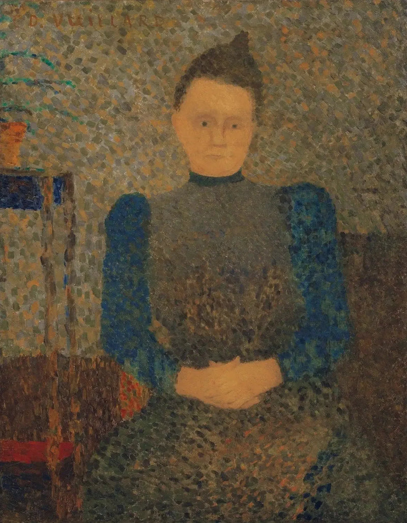 Marie Vuillardin kaaviomainen muotokuva - Édouard Vuillard