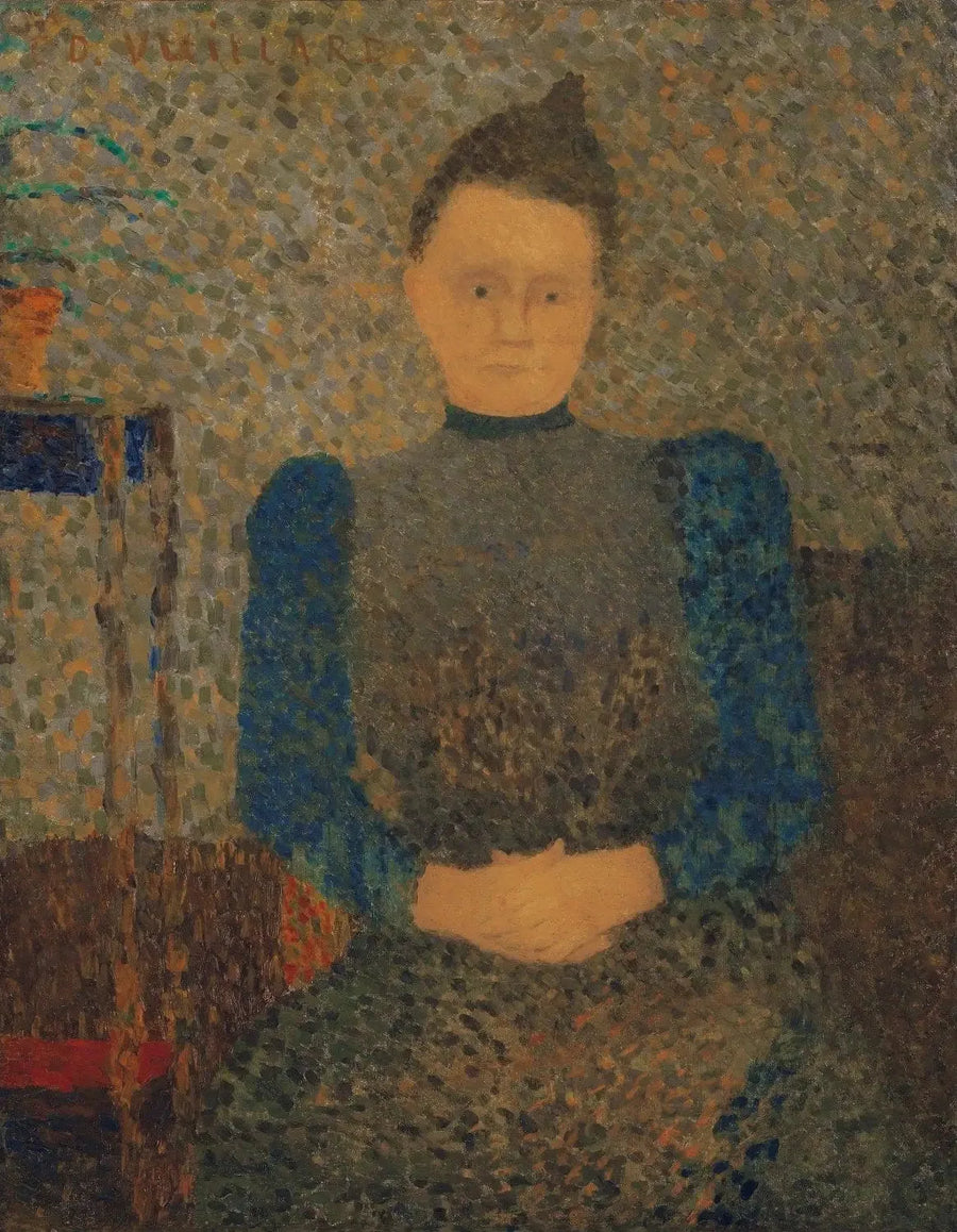 Marie Vuillardin kaaviomainen muotokuva - Édouard Vuillard