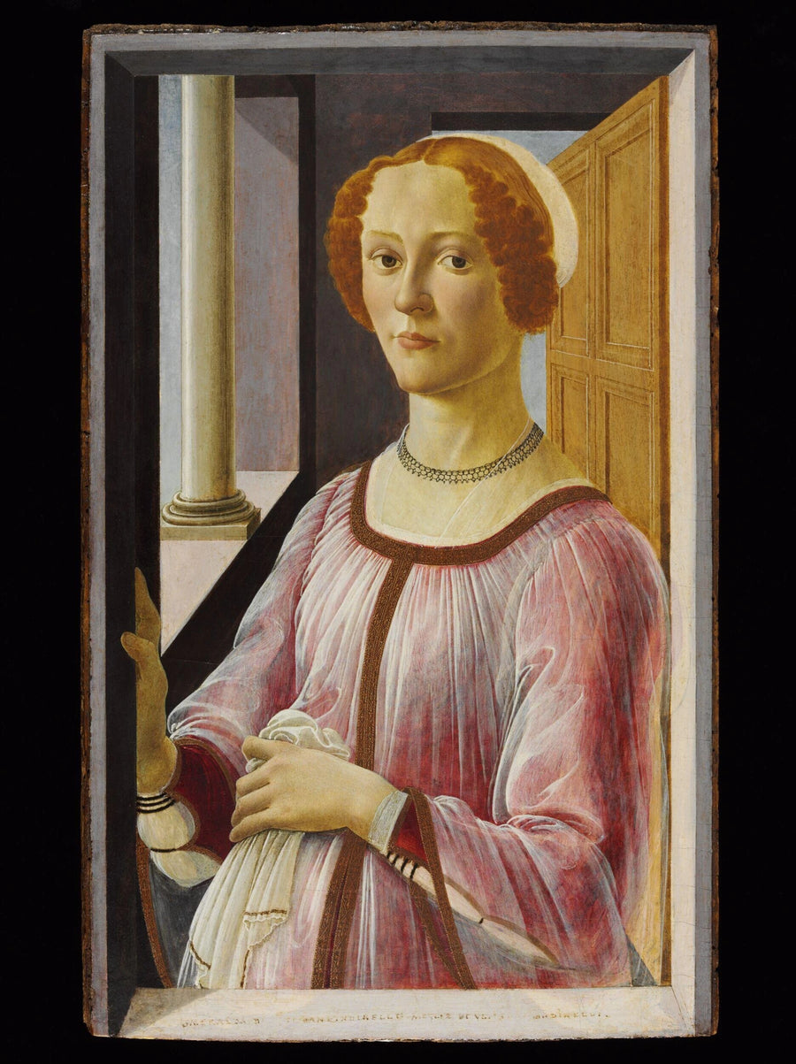 Esmeralda Brandinin muotokuva - Sandro Botticelli