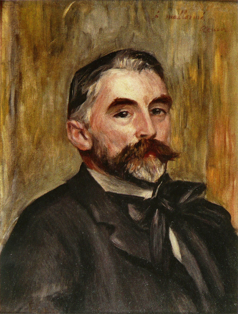 Stéphane Mallarmén muotokuva - Pierre-Auguste Renoir
