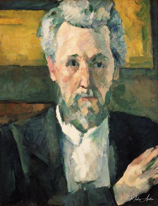 Portrait Victor Chocquet - Paul Cézanne - Reproductions de tableaux et peintures haut de gamme