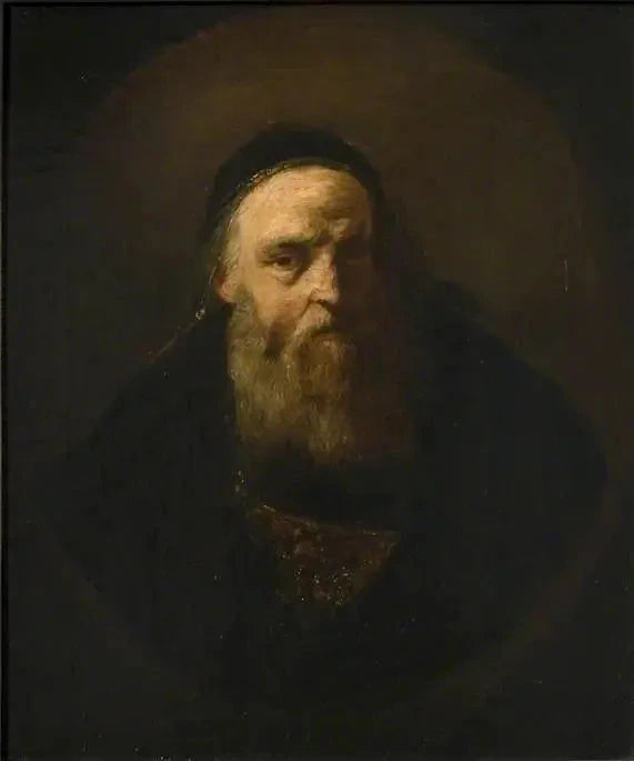 Vanhan miehen muotokuva (Shylock) - Rembrandt