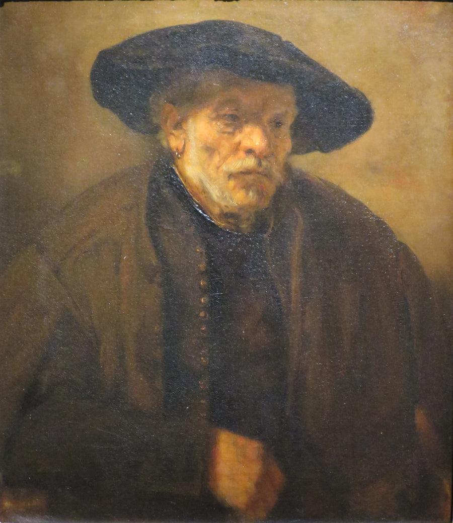 Vanhan miehen muotokuva. - Rembrandt
