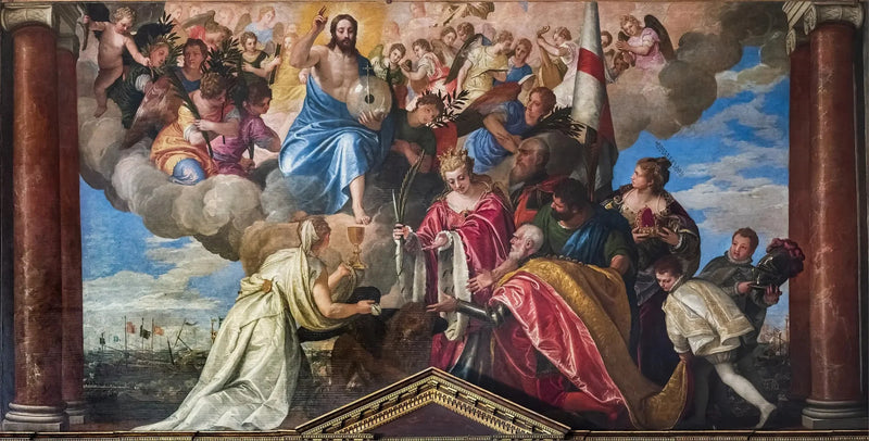 Doge Sebastiano Venierin muotokuva - Paul Véronèse