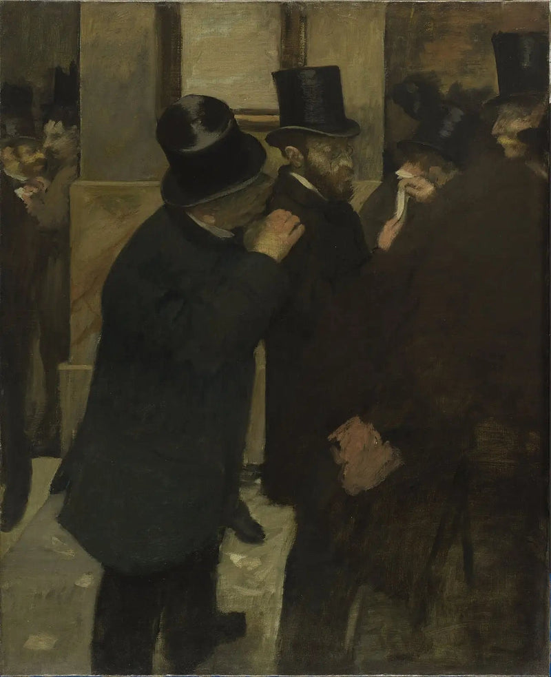 Portraiit Pörssissä - Edgar Degas