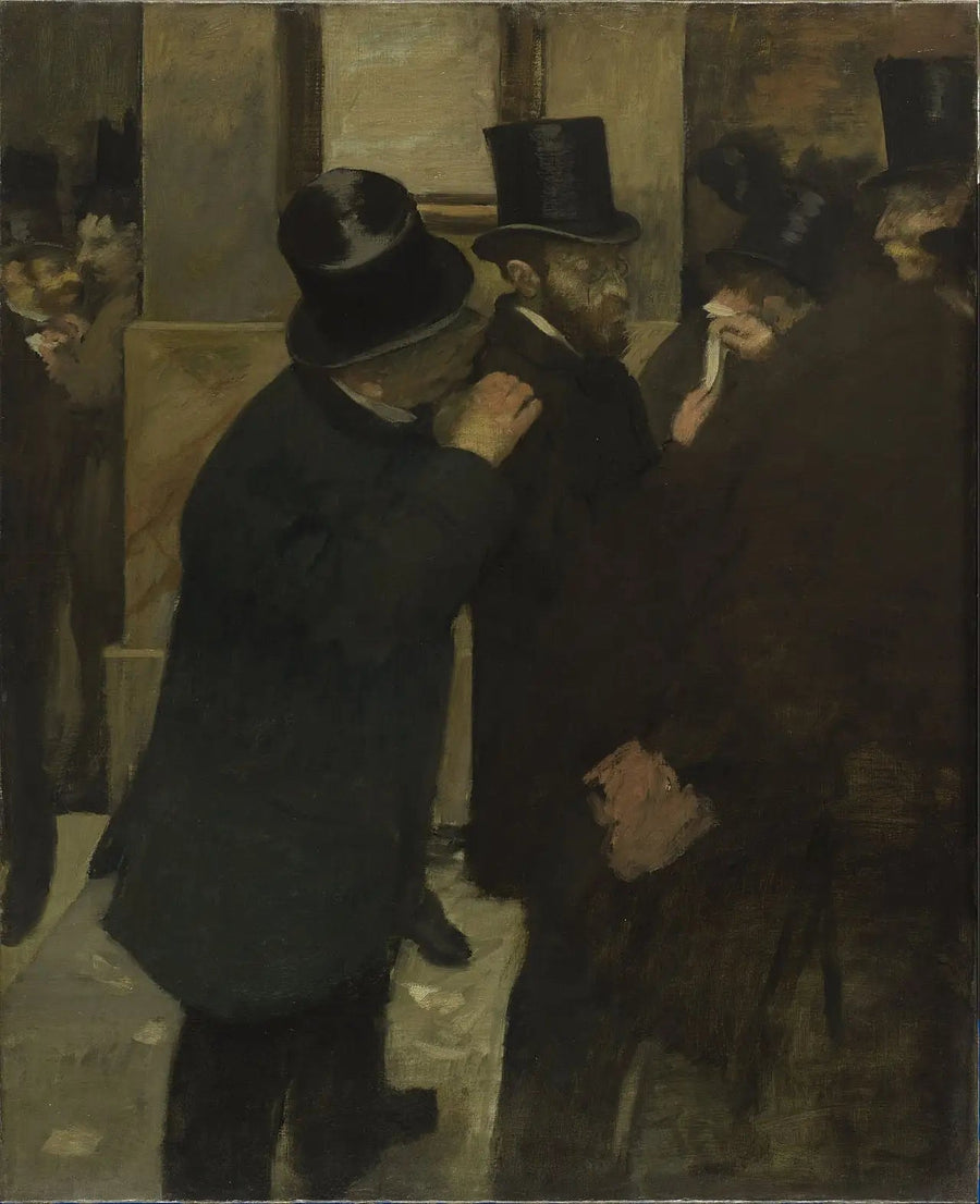 Portraiit Pörssissä - Edgar Degas