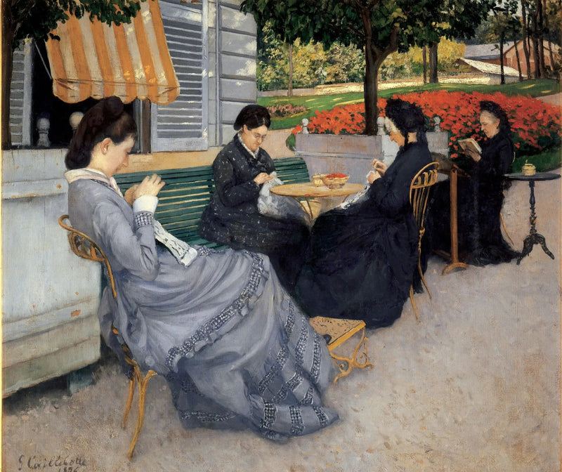 Muotokuvia maalla - Gustave Caillebotte