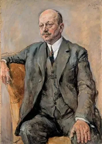 Julius Freundin muotokuva - Max Slevogt