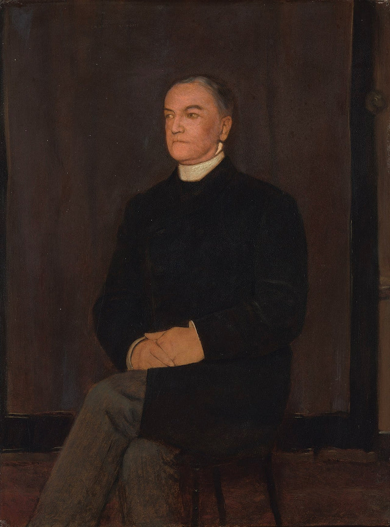 Augustinuksen Gerardus Hubertus van Rijckevorsel -muotokuva (1828 - Bois-le-Duc - 1891) - Fernand Khnopff