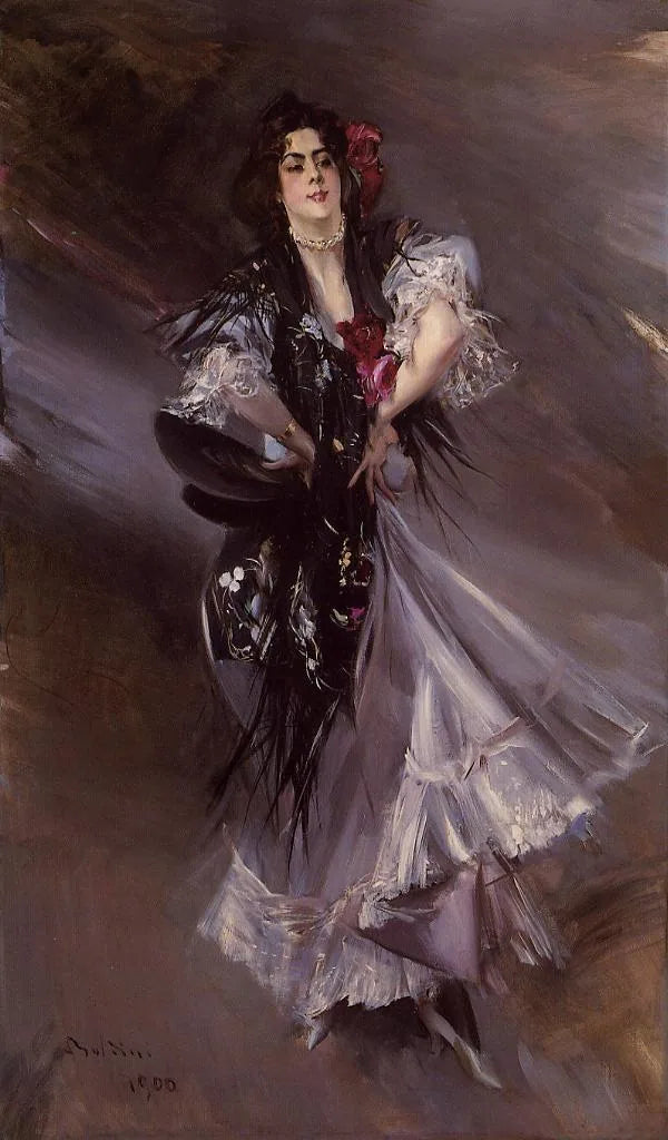 Anita de la Ferie - espanjalainen tanssija - Giovanni Boldini