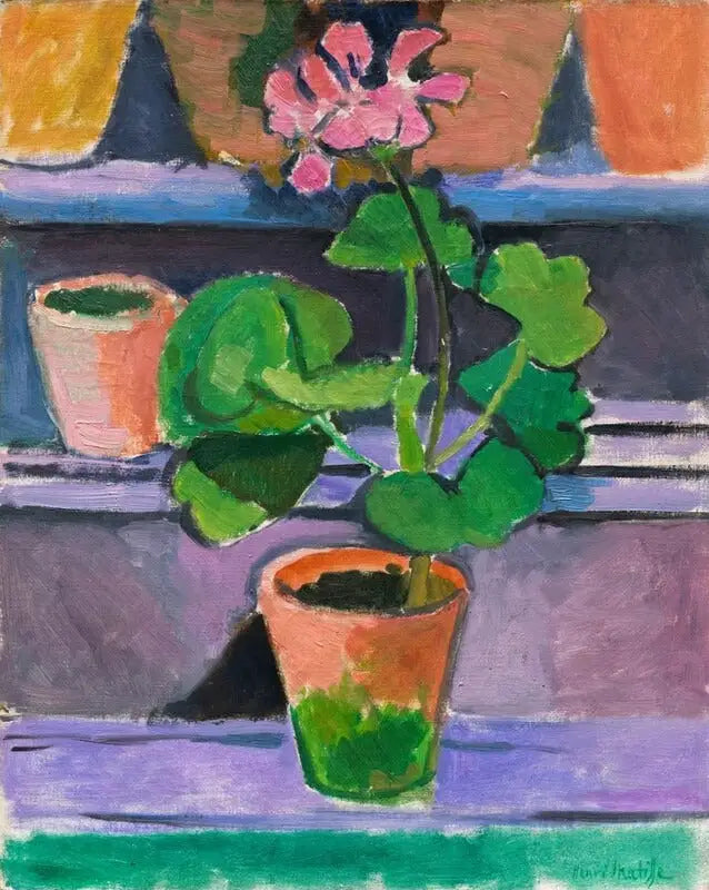 Pelargoniastiassa - Henri Matisse