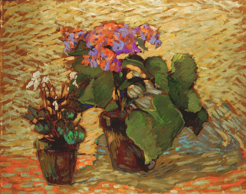 Pelargoniastipot - Robert Antoine Pinchon