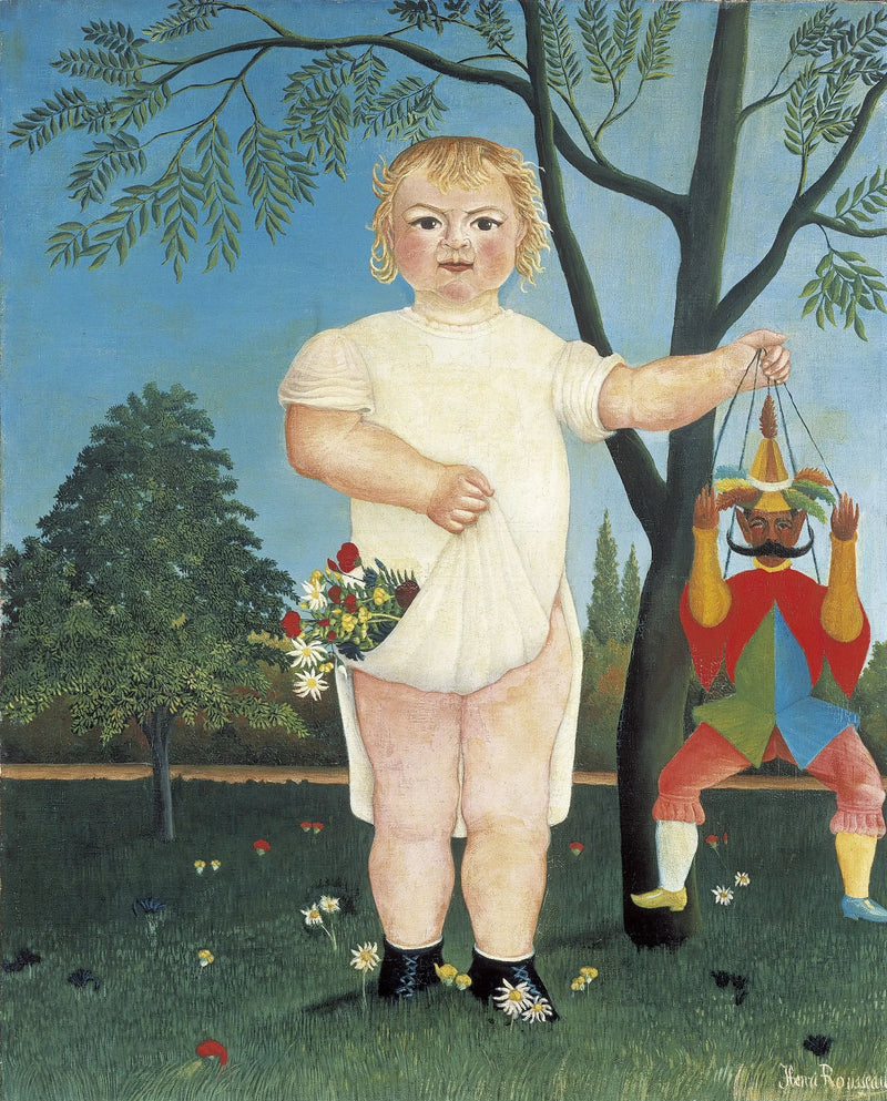 Juhlistaaksesi vauvaa! - Henri Rousseau