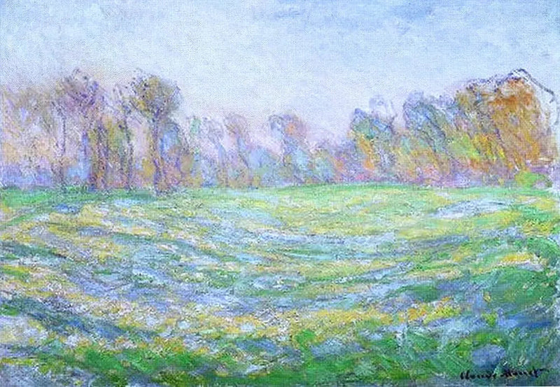 Niitty Givernyssä - Claude Monet