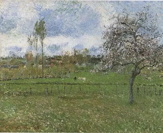 Eragny niitty - Camille Pissarro