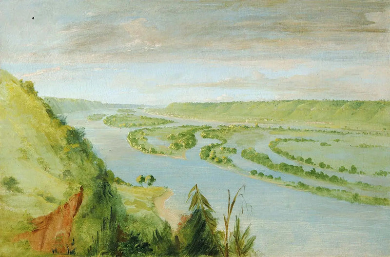 Prairie du Chien, Yhdysvaltain linnake - George Catlin