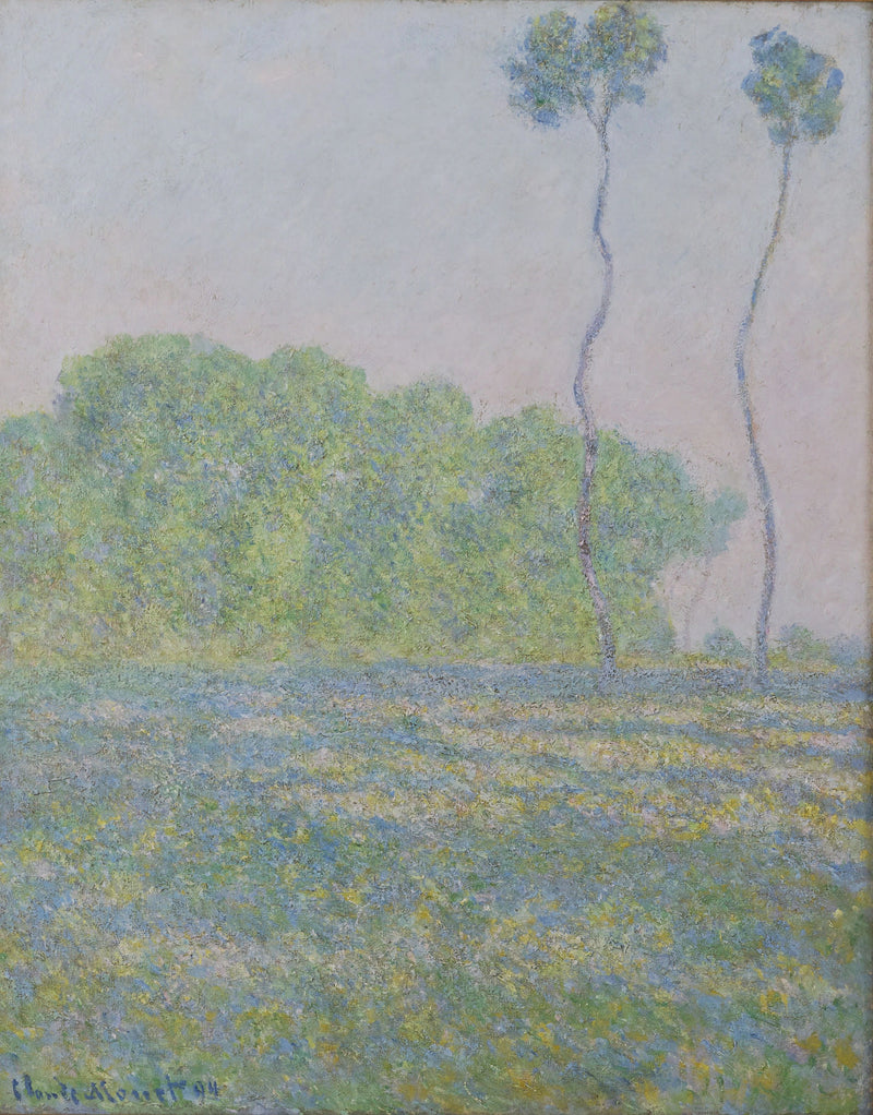 Meadow elokuvassa Giverny W1368 - Claude Monet