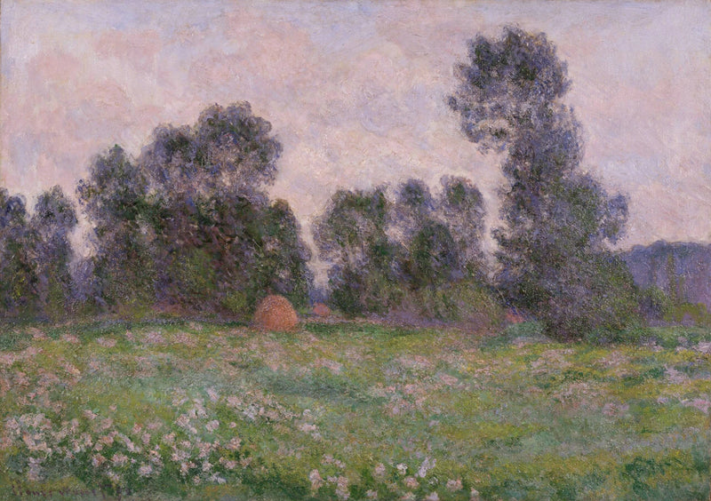 Meadow elokuvassa Giverny W1247 - Claude Monet
