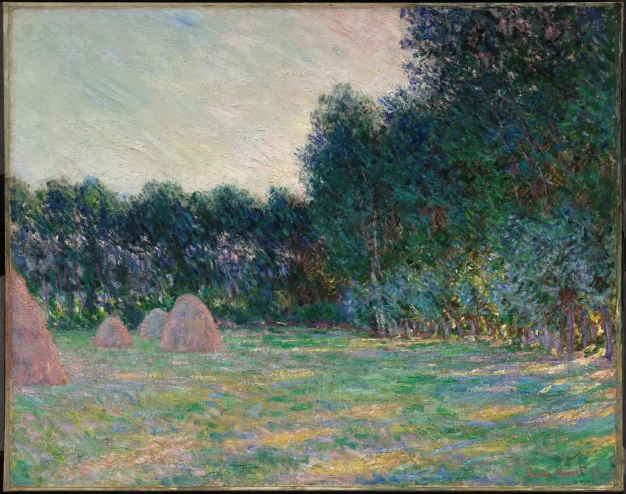 Hiomatehdas lähellä Giverny W995 - Claude Monet