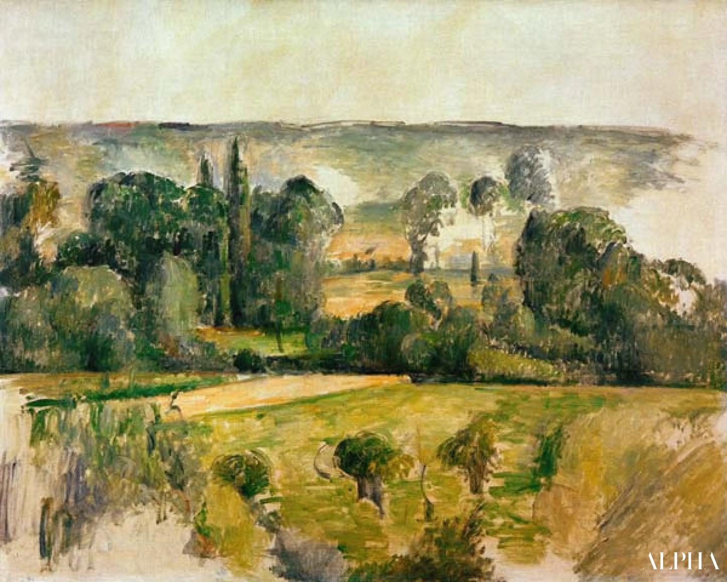 Prairie - Paul Cézanne - Taulujen ja korkealaatuisten maalauksien reproduktiot