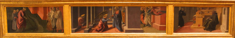 Barbadorin alttaritaulun etupaneeli - Fra Filippo Lippi
