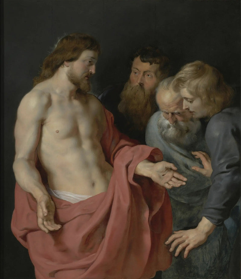 Kristuksen ensimmäinen ilmestyminen apostoleille - Peter Paul Rubens