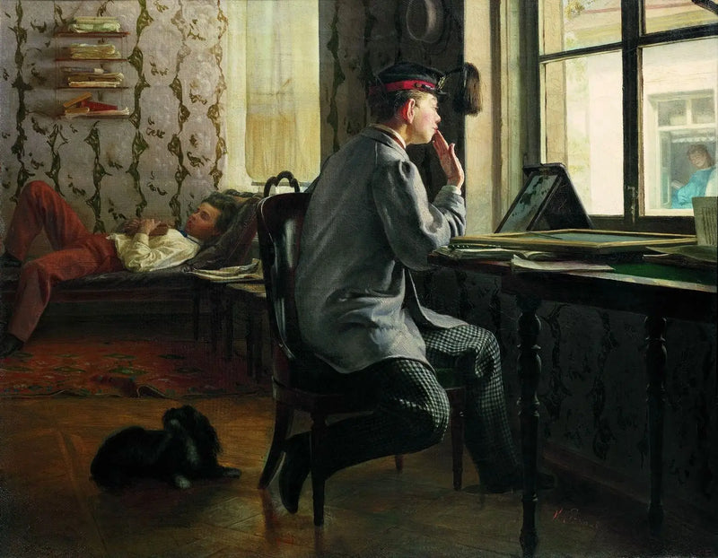 Valmistautuminen kokeeseen - Ilya Repin