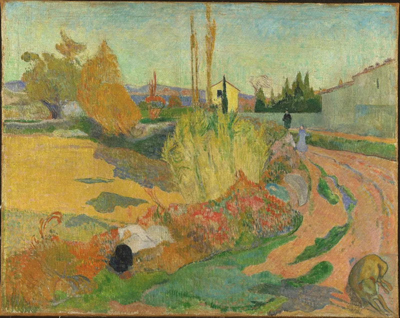 Lähellä Arlesia, tai Arlesin tila - Paul Gauguin