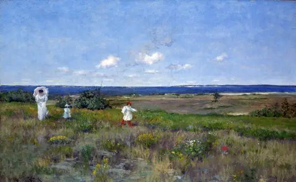 Rannan lähellä, Shinnecock - William Merritt Chase