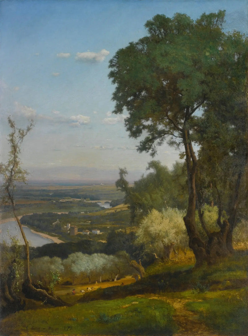 Lähellä Pérousea - George Inness
