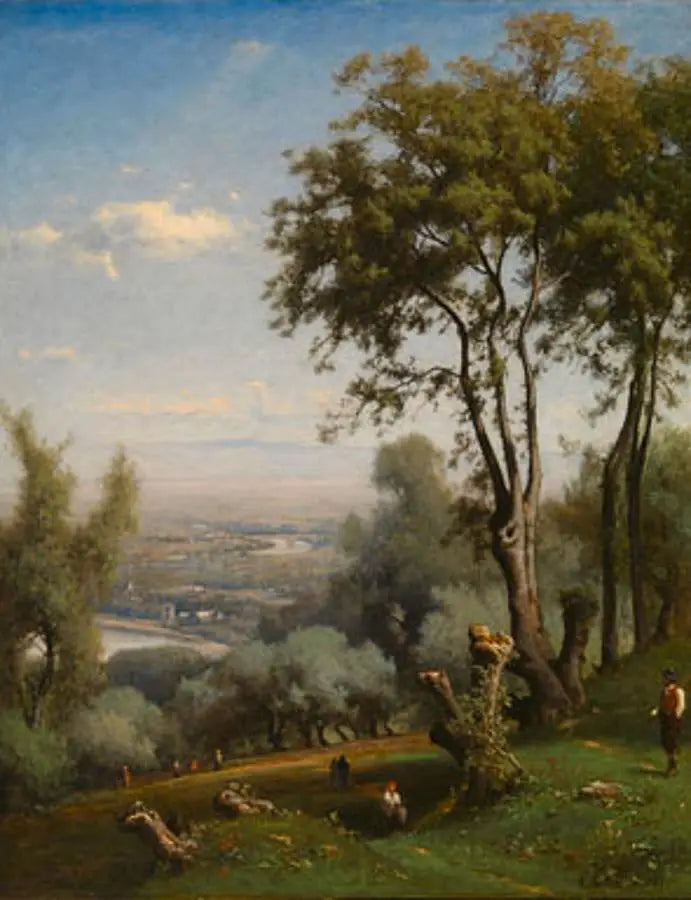 Lähellä Pérousea, Italia - George Inness