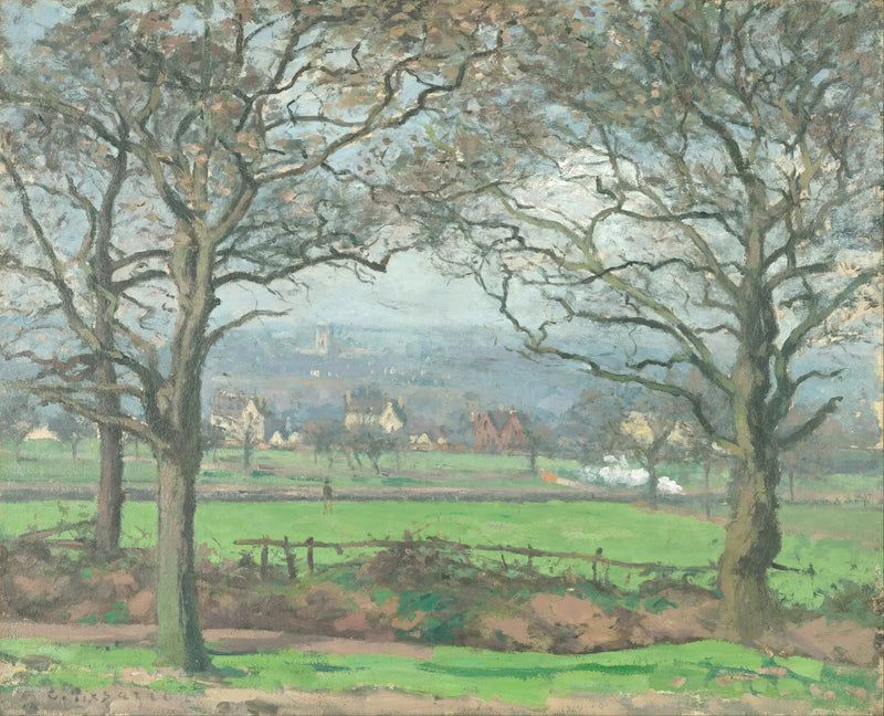 Lähistöllä Sydenham Hill - Camille Pissarro
