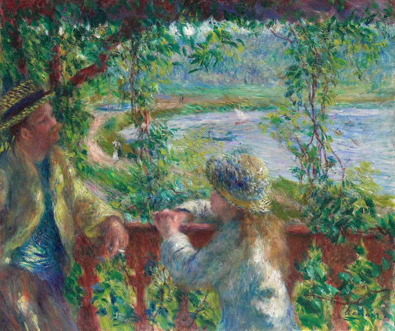 Lähistöllä järveä - Pierre-Auguste Renoir