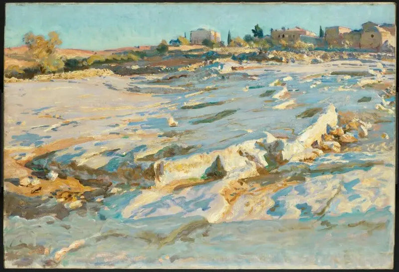 Öljymäen lähellä, Jerusalem - John Singer Sargent
