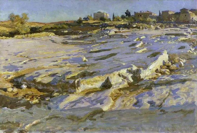 Öljymäen lähellä, Jerusalem - John Singer Sargent