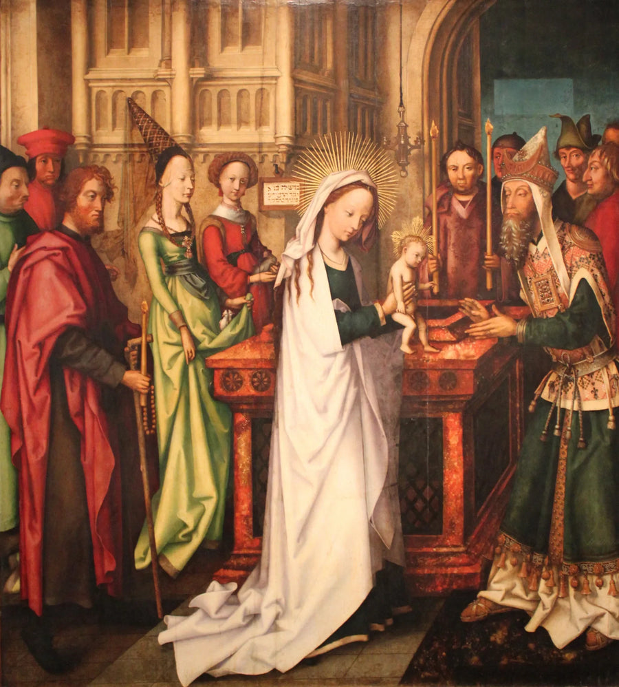 Jeesuksen esittely temppelissä - Hans Holbein vanhempi