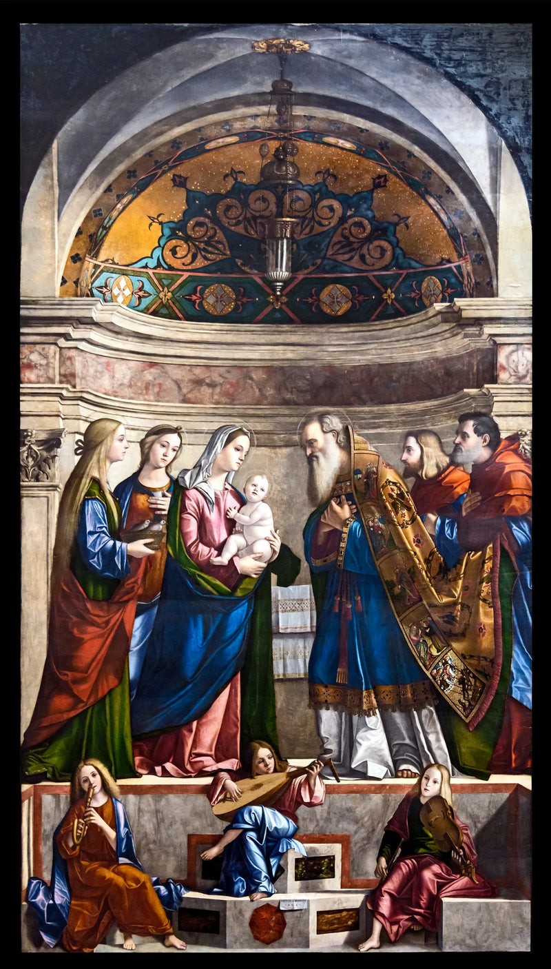 Jeesuksen esittely temppelissä - Vittore Carpaccio