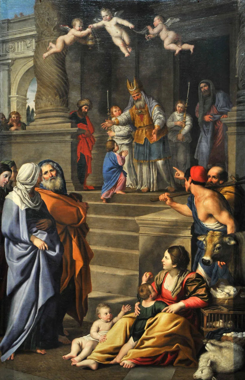 Marian neuvonpano - Domenichino