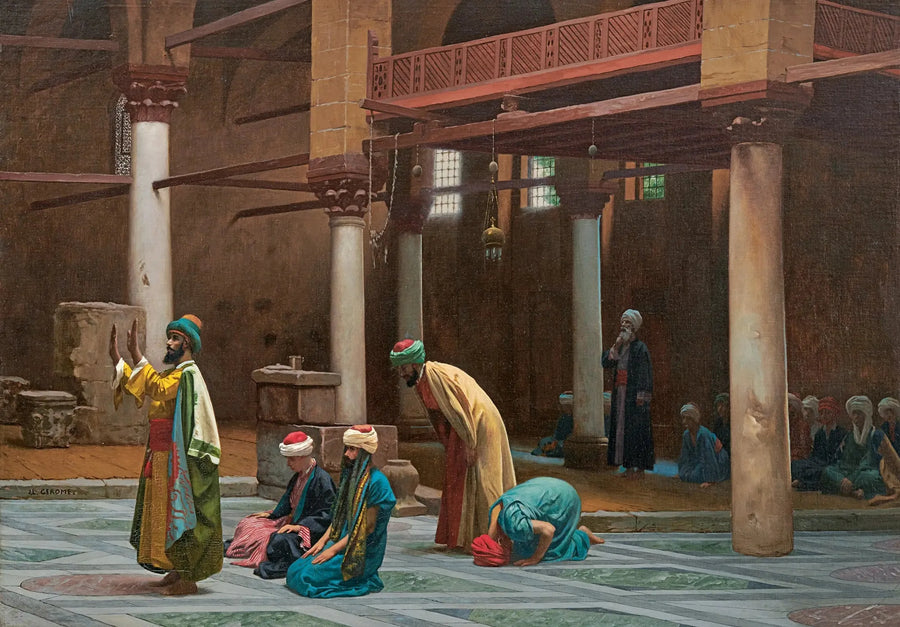 Rukous moskeijassa - Jean-Léon Gérôme