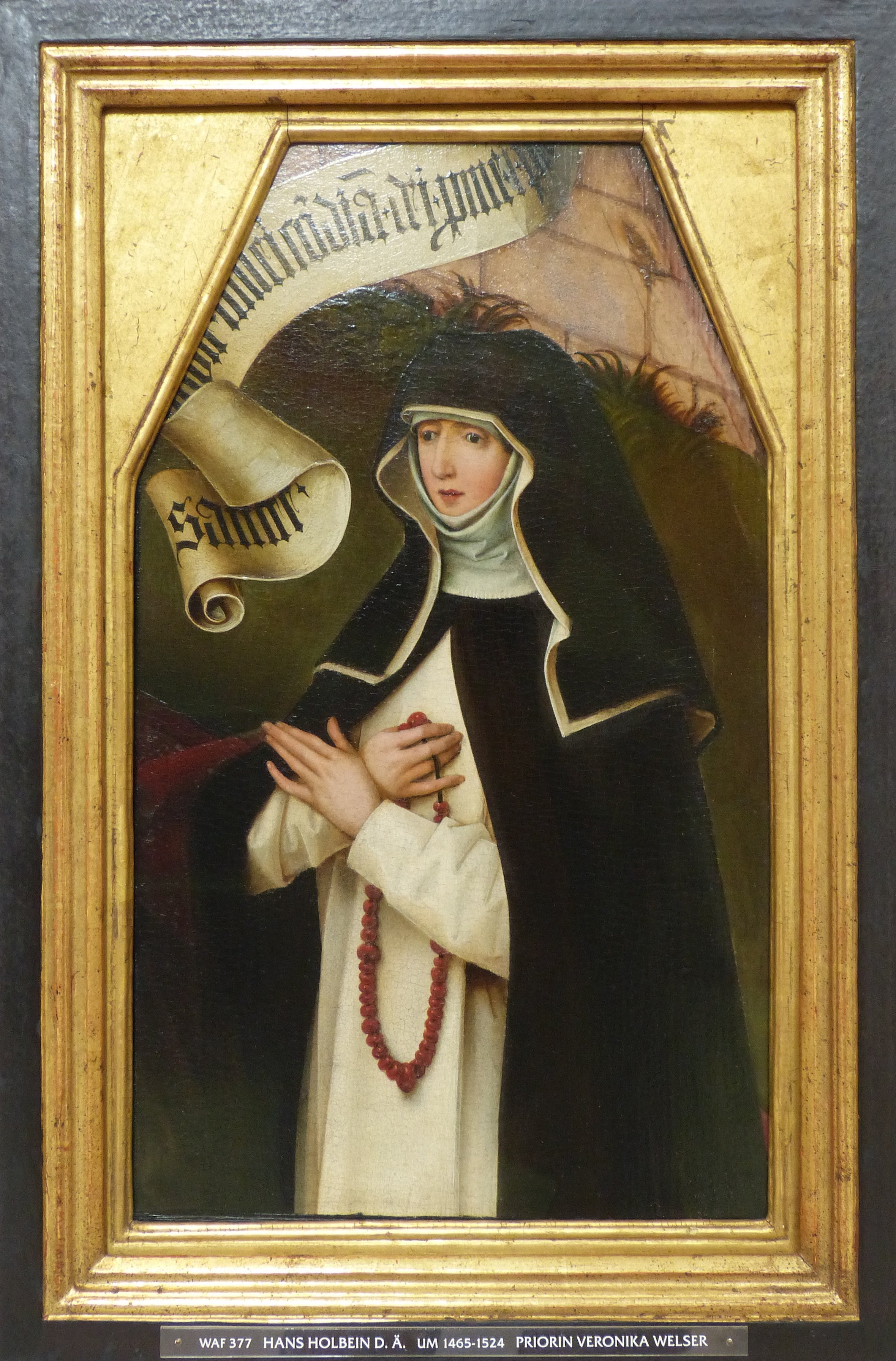 Prieure Veronica Welser - Hans Holbein the Elder - Alpha Reproduction
