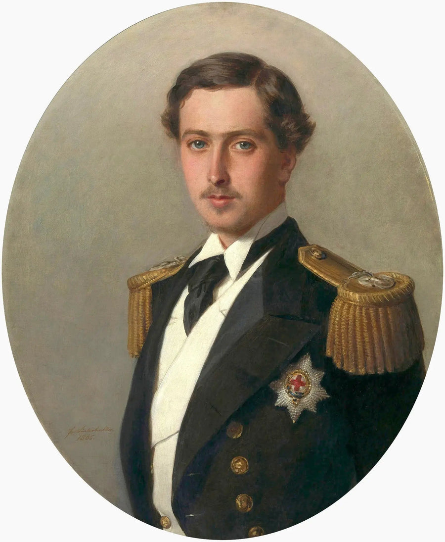 Prinssi Alfred (1844-1900), tuleva Edinburghin herttua - Franz Xaver Winterhalter