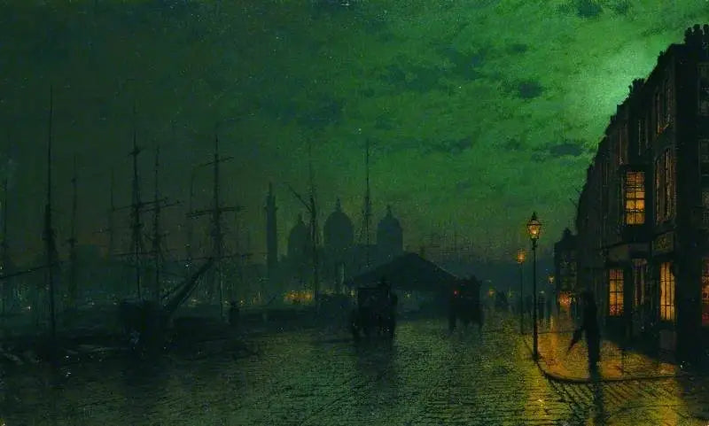Prinssin satama, Hull - John Atkinson Grimshaw
