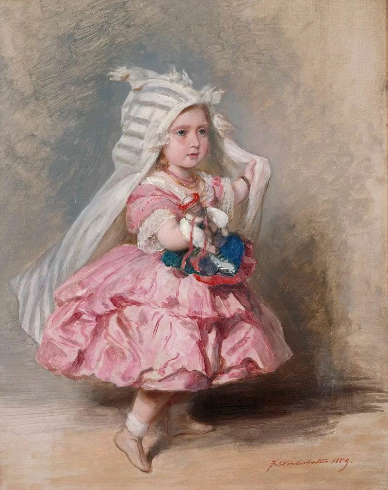 Prinzessin Béatrice (1857-1944), myöhemmin prinsessa Henri de Battenburg - Franz Xaver Winterhalter