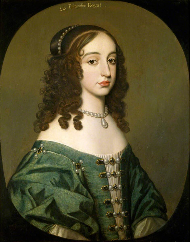 Prinzessin Marie Stuart, Orange-prinsessa (1631 - 1660) - Gerrit van Honthorst
