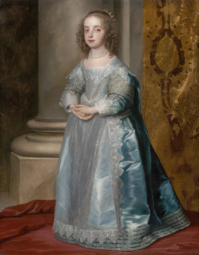 Princesse Mary, Charles I:n tytär - Antoine van Dyck