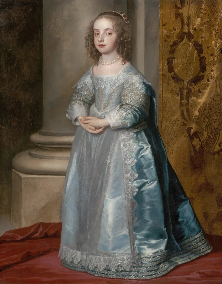 Princesse Mary, Charles I:n tytär - Antoine van Dyck