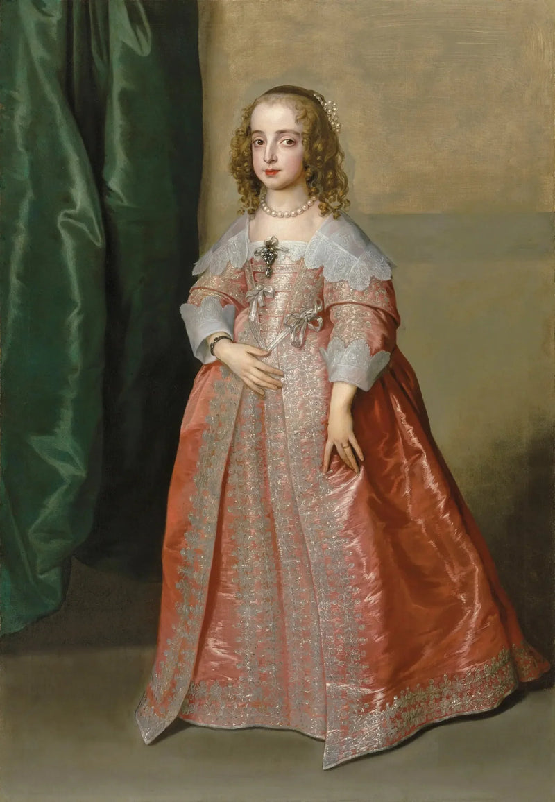 Princesse Mary, kuningas Charles I:n tytär - Antoine van Dyck