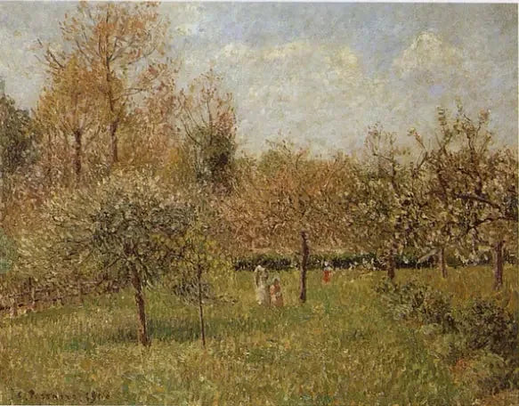 Kevät Éragnyssä - Camille Pissarro