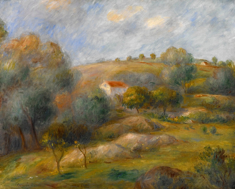 Kevät Essoyes'ssa - Pierre-Auguste Renoir